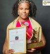 Lauryn Teixeira homenageada no Parlamento britânico como uma das 100 Crianças Prodígio do Mundo