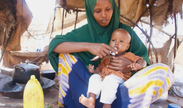 Som&aacute;lia: Cerca de 1,84 milh&atilde;o de crian&ccedil;as sofrem de m&aacute; nutri&ccedil;&atilde;o aguda