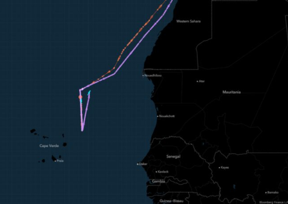 ALERTA. Cabo Verde torna-se o mais recente local para troca de petr&oacute;leo russo