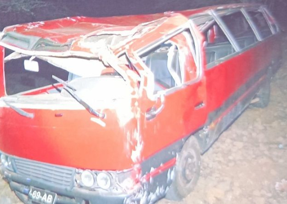 Fogo: Autocarro de transporte escolar capota em S&atilde;o Filipe e provoca oito feridos