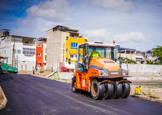 Praia: Obras dotam Calabaceira de maior mobilidade e circula&ccedil;&atilde;o