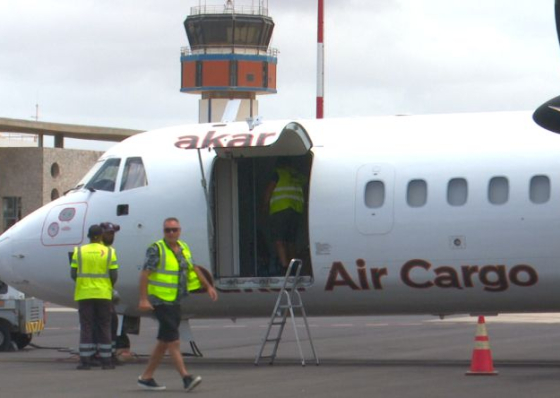 Voo de carga da Dakar Air Cargo conecta Sal ao Senegal com produtos frescos