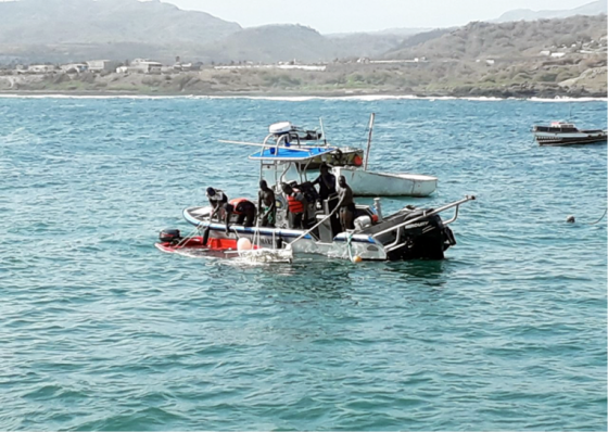 PN esclarece naufr&aacute;gio de embarca&ccedil;&atilde;o em Santa Cruz. Buscas continuam