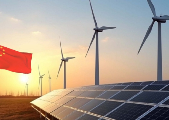 China ultrapassa EUA e Europa juntos em energia limpa
