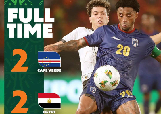 CAN2023. Cabo Verde passa invicto fase de grupos. Egipto, com tr&ecirc;s empates, tamb&eacute;m passa