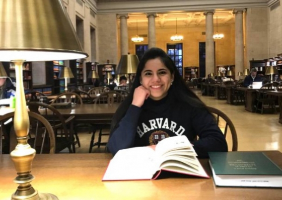 Esta &eacute; a primeira menor a entrar em Harvard nos &uacute;ltimos 100 anos