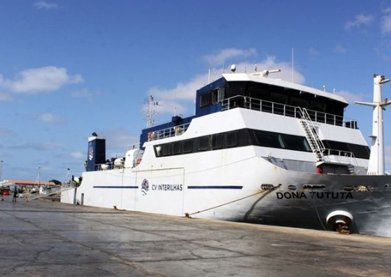 Navio Dona Tututa dever&aacute; garantir continuidade das liga&ccedil;&otilde;es interilhas da linha Sotavento