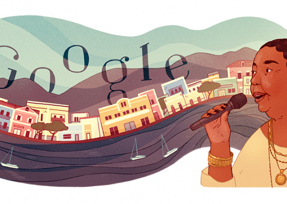 Google homenageia Ces&aacute;ria &Eacute;vora no dia em que faria 78 anos