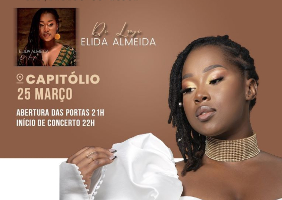 Novo &aacute;lbum de Elida Almeida &quot;Di Lonji&quot; &eacute; editado esta semana &nbsp;