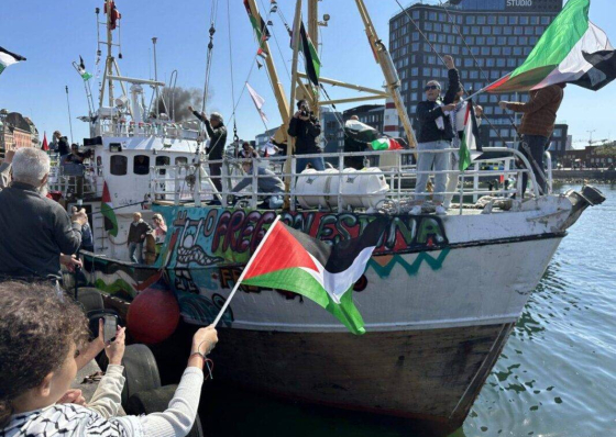 &ldquo;Flotilha Humanit&aacute;ria&rdquo; leva solidariedade &agrave; Faixa de Gaza