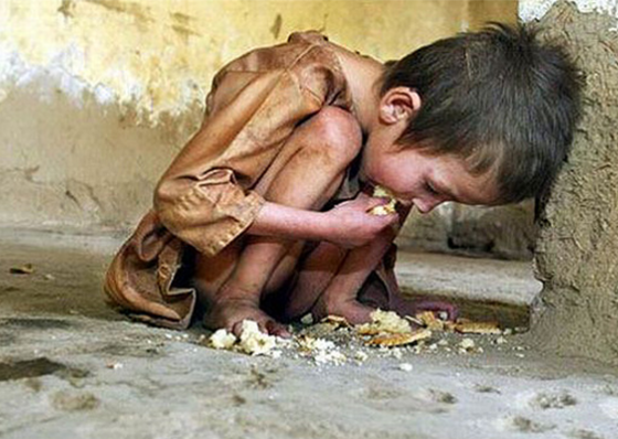 Fome aumenta pela primeira vez no mundo em dez anos