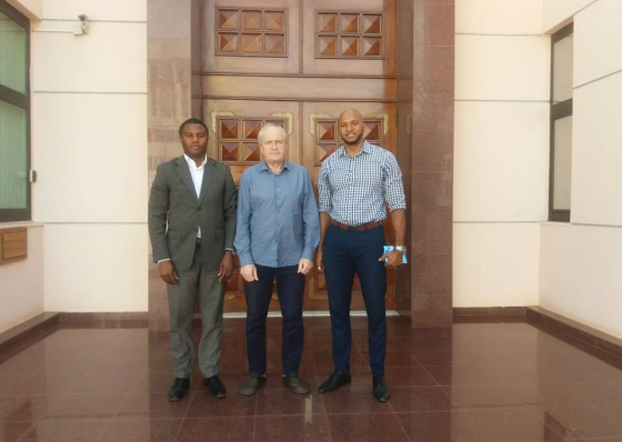 Encontro entre AAVTCV e Embaixador da R&uacute;ssia em Cabo Verde. Conquista de novos mercados na agenda