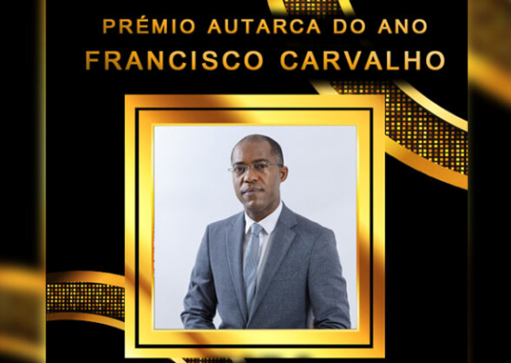 Francisco Carvalho &eacute; vencedor do Pr&eacute;mio Autarca do Ano na VI edi&ccedil;&atilde;o da Gala Pr&eacute;mios da Lusofonia