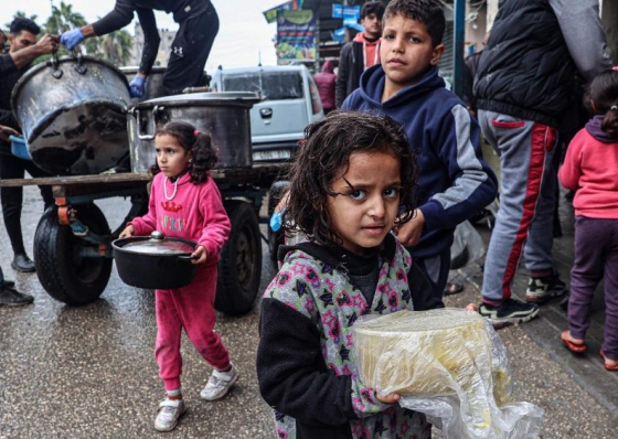 OMS alerta para n&iacute;veis alarmantes da subnutri&ccedil;&atilde;o na Faixa de Gaza
