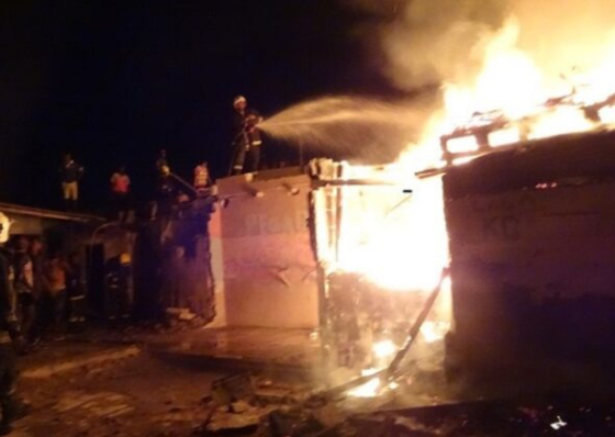 Boa Vista. Inc&ecirc;ndio no bairro Boa Esperan&ccedil;a consome barracas e causa perdas materiais