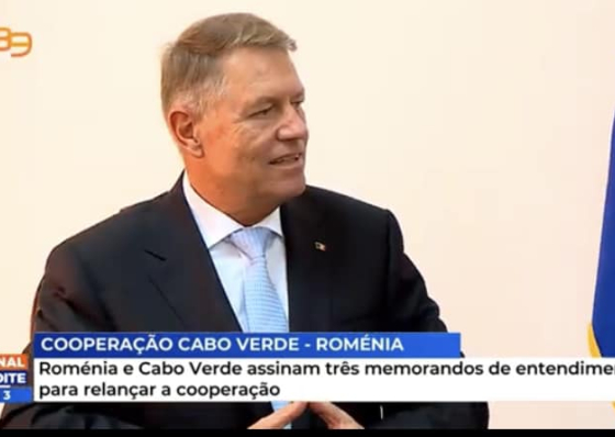 Presidente romeno termina visita a Cabo Verde mais cedo que o previsto