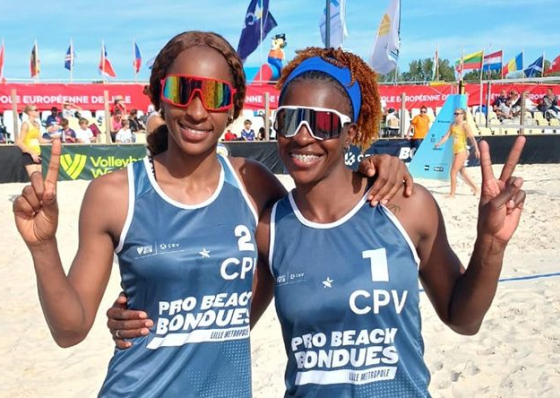 Voleibol de Praia: Irm&atilde;s Varela estreiam-se com derrota no Pro Tour FIVB&rsquo;2025