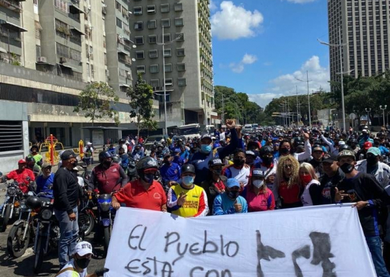 Venezuela. Mais de 200 mil pessoas manifestaram-se este domingo a favor da liberta&ccedil;&atilde;o de Alex Saab