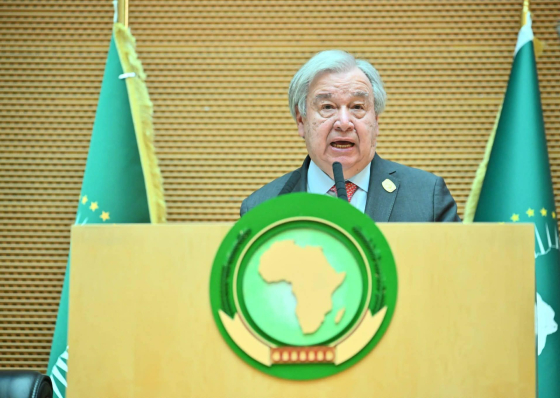 Guterres: &ldquo;Basta de explora&ccedil;&atilde;o e pilhagem&rdquo; de &Aacute;frica