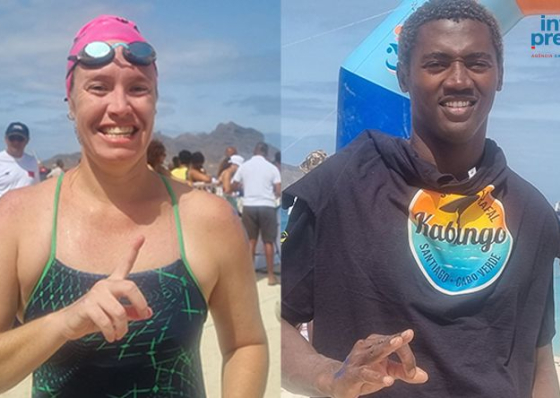 Gerv&aacute;sio Silva e Shannon Sutherland conquistam prova Volta a Dj&ecirc;u