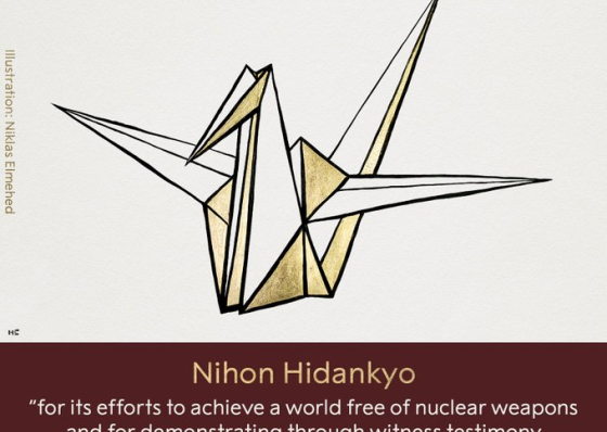 Organiza&ccedil;&atilde;o japonesa Nihon Hidankyo vence o Pr&eacute;mio Nobel da Paz 2024