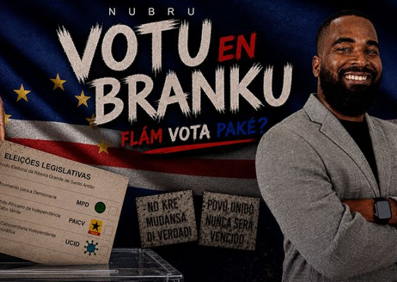 &lsquo;Rapper&rsquo; Nubru lan&ccedil;a single &ldquo;Votu en Branku&rdquo; para reflectir sobre distanciamento entre cidad&atilde;os e pol&iacute;ticos