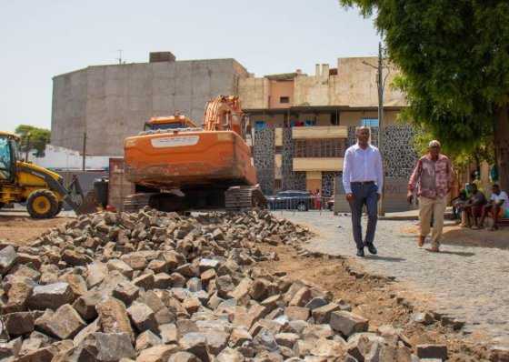 PAICV &ldquo;muito satisfeito&rdquo; com ritmo das obras de requalifica&ccedil;&atilde;o da zona do Sucupira