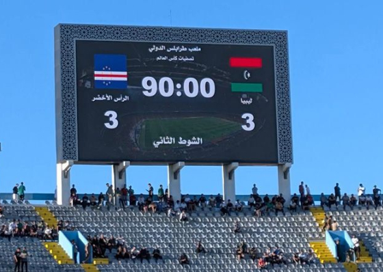 Mundial 2026. Cabo Verde empata com a L&iacute;bia e adia sonho do apuramento para segunda-feira em casa