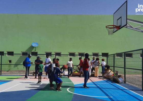 Boa Vista: Autarquia inaugura campo de &ldquo;street basket&rdquo; e &ldquo;fitness park&rdquo; com espa&ccedil;o de calistenia