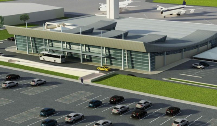 Operacional o novo terminal de passageiros do aeroporto da Praia