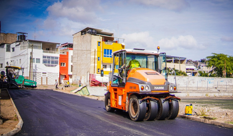 Praia: Obras dotam Calabaceira de maior mobilidade e circulação