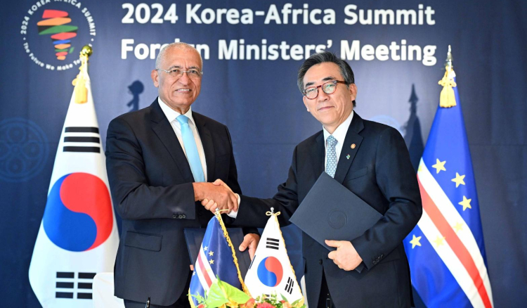 Cabo Verde e Coreia do Sul assinam memorando de entendimento para promover ações de cooperação