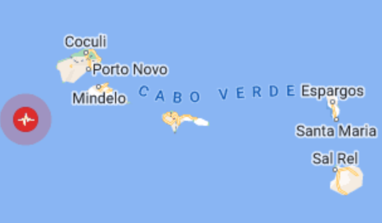 Sismo de magnitude 5,3 registado em Cabo Verde
