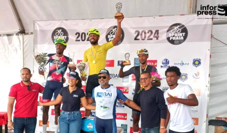 Ciclismo: Eliezer Soares vence a prova elite do Sprint Praia 2024