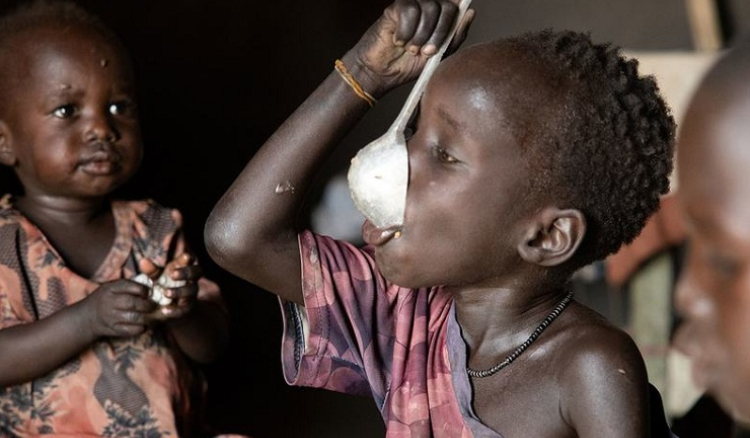 Sud&atilde;o do Sul: Mais de 450 mil crian&ccedil;as em risco de desnutri&ccedil;&atilde;o