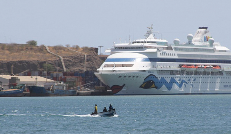 Escalas de navios de cruzeiro em Cabo Verde aumentaram mais de 500% até março