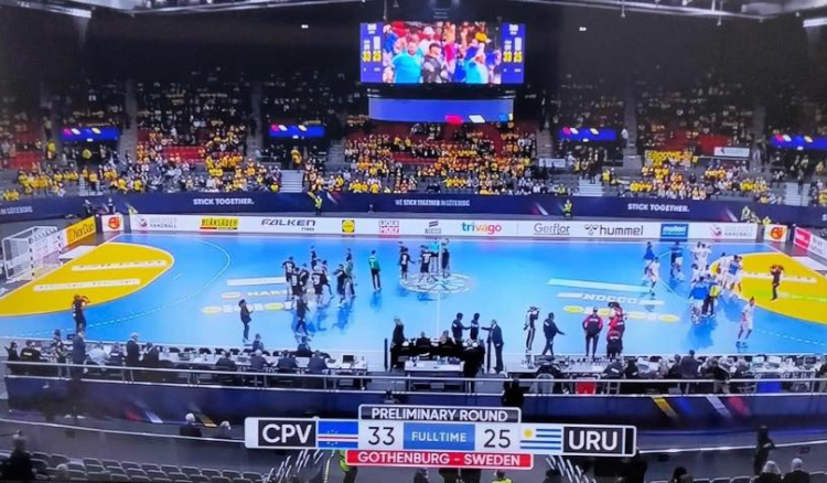 Última hora. Cabo Verde vence Uruguai no Mundial de Andebol