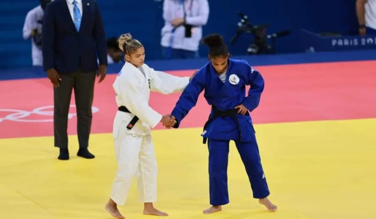 Jogos Olímpicos. Djamila perde com brasileira por Ippon