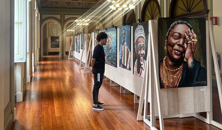 Joaquim Semedo expõe na Madeira obras que retratam vivência e cultura de Cabo Verde