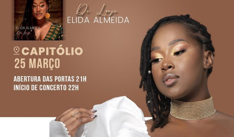 Novo álbum de Elida Almeida "Di Lonji" é editado esta semana  
