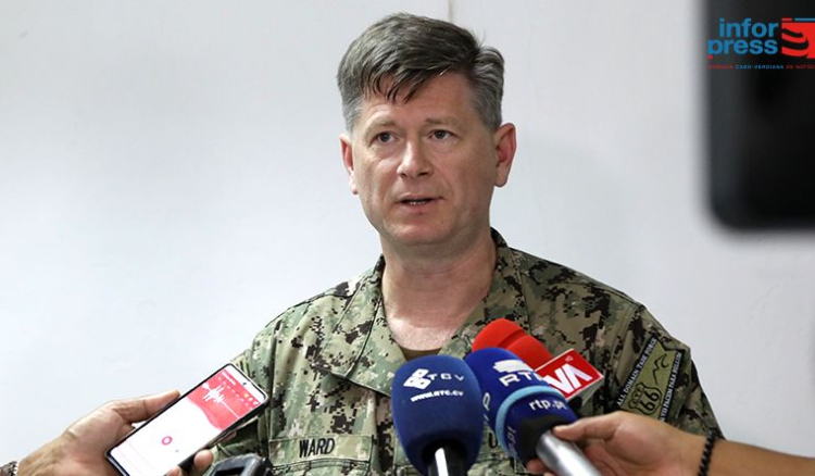 Contra-almirante dos EUA afirma que parceria com Cabo Verde &ldquo;&eacute; crucial&rdquo; para seguran&ccedil;a regional