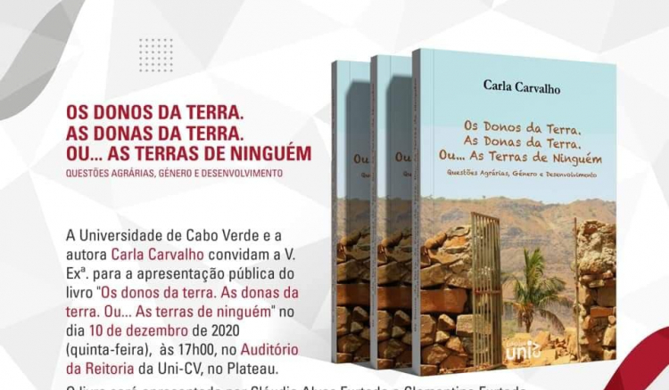 Uni-CV lança livro da professora e pesquisadora Carla Carvalho