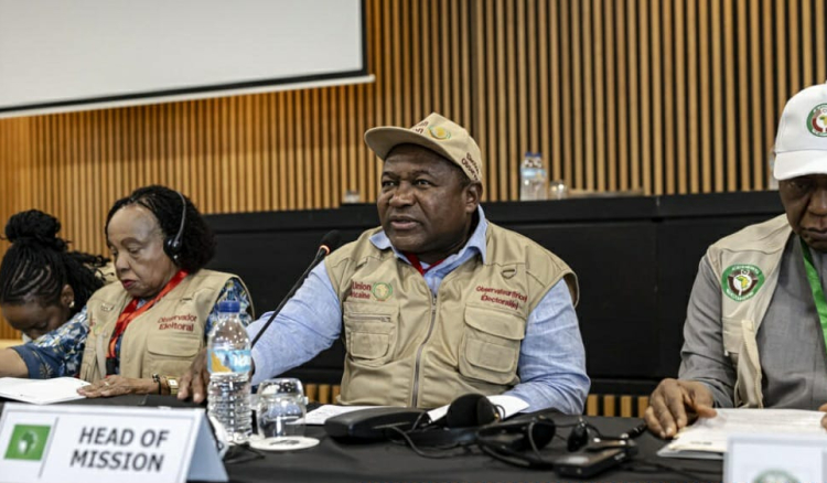 Guiné-Bissau: Filipe Nyusi diz ser possível divulgar resultados das eleições