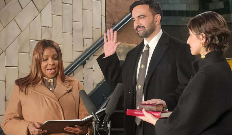 Zohran Mamdani toma posse e Nova Iorque vira &agrave; esquerda