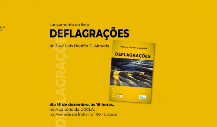José Luís Hopffer Almada lança “Deflagrações” esta quinta-feira na UCCLA