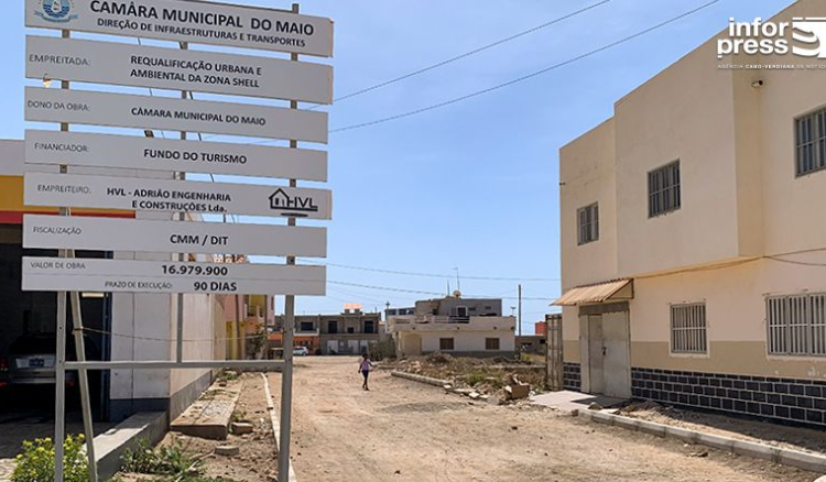 Câmara Municipal do Maio prevê retomar requalificação urbana da Zona Shell “ainda esta semana”