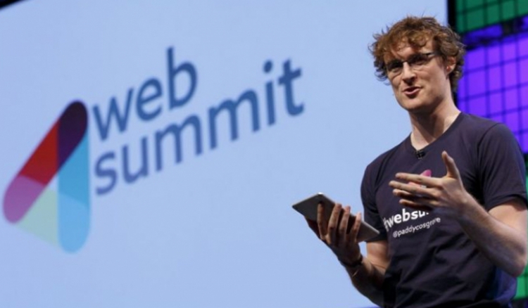 Paddy Cosgrave, fundador do Web Submmit, em Cabo Verde
