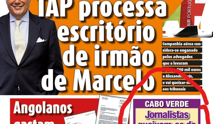 Jornal português responde ao Governo: “Notícia do Tal & Qual destapa défice de liberdade de imprensa em Cabo Verde”