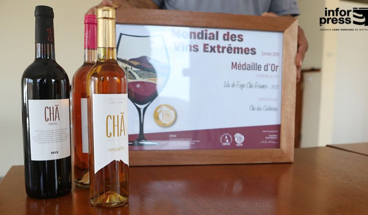 Fogo: Vinho Chã Branco 2024 conquista Grande Medalha de Ouro no Mundial de Vinhos Extremos