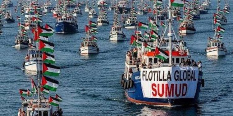 Israel detém último barco da Flotilha Global Sumud que se dirigia para Gaza
